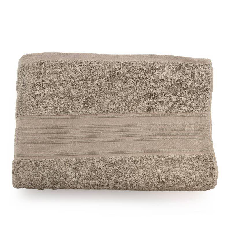 Drap de bain taupe 'Mariana' L'Incroyable